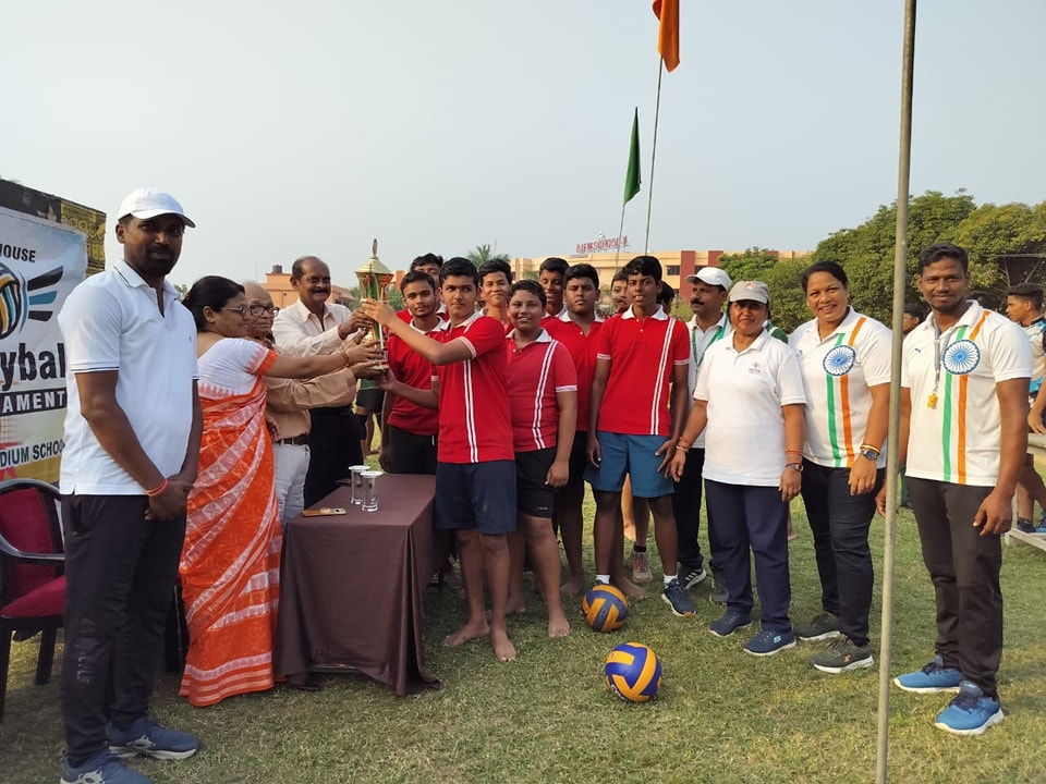 Inter-house Volley Ball Final match